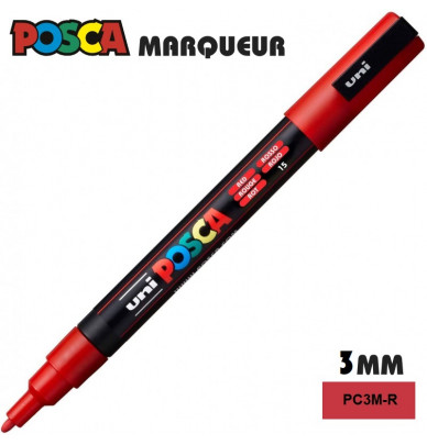 POSCA-Farbmarker – feine Spitze 1,2 mm in 4 Farben