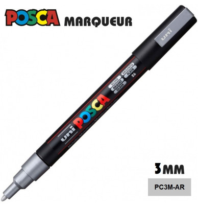 POSCA-Farbmarker – feine Spitze 1,2 mm in 4 Farben