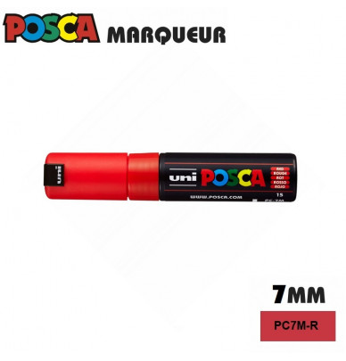 POSCA Farbmarker – 5 mm breite Filzspitze in 4 Farben